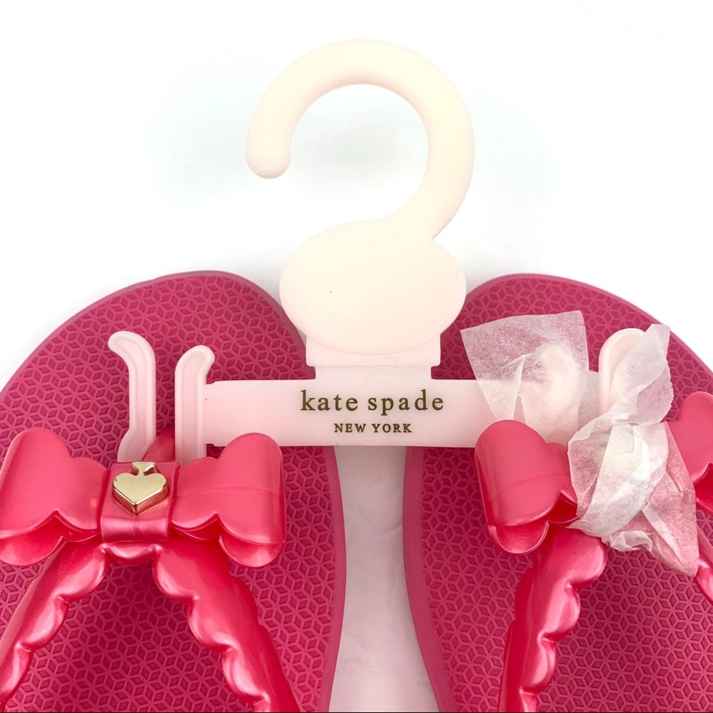 Kate Spade Denise Flip-Flops Scalloped Thong pink - Picture 10 of 10